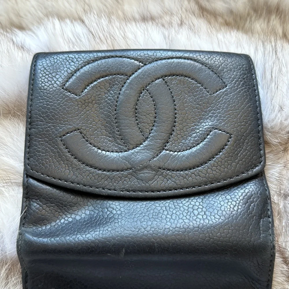 Chanel Black Leather Wallet - Picture 10 of 17
